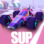 sup multiplayer racing android application logo